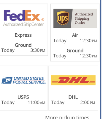Multiple Shipping Options Offered - We can pack and ship [almost] anything to [almost] anywhere in the world, but shipping is only one way we can help to make your life easier.
