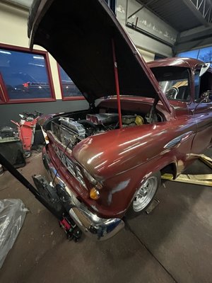 We work on your car project - We made upgrades for better handling and engine cooling by replacing the radiator and upgrading the transmission from a 2-speed to a 3-speed.