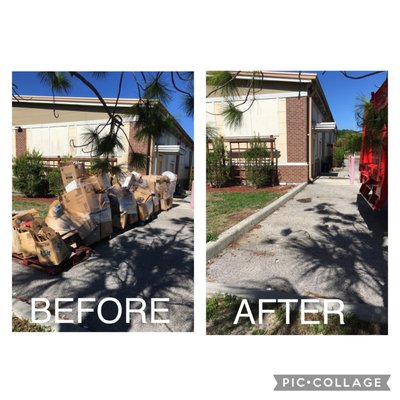 Driveway Clean-outs - This is just an example of the various clean-out projects! Contact us NOW!
