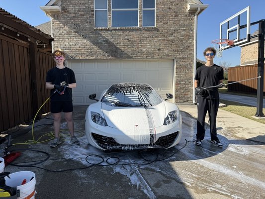 Meet the Team - My partner and I are highly experienced car detailers dedicated to delivering premium results and exceptional service. With hands-on experience in interior and exterior detailing, and ceramic coating, we treat every vehicle with the utmost care and precision. Our mission is to exceed expectations on every job, and we proudly stand behind our work with a satisfaction guarantee — ensuring that every client drives away confident, impressed, and completely satisfied with the results. Meet the Team - My partner and I are highly experienced car detailers dedicated to delivering premium results and exceptional service. With hands-on experience in interior and exterior detailing, and ceramic coating, we treat every vehicle with the utmost care and precision. Our mission is to exceed expectations on every job, and we proudly stand behind our work with a satisfaction guarantee — ensuring that every client drives away confident, impressed, and completely satisfied with the results.