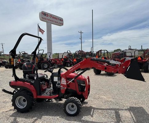 Mahindra 1126HST - 🚜 2025 Mahindra 1100 Series – Model 1126 HST
📍 Available Now at 405 Tractor – Edmond, OK
💲 Sale Price: $21,335
🆕 Condition: New | Status: In Stock
TOUGHEST. FRIENDLIEST. SMARTEST.
The Mahindra 1100 Series isn’t just another compact tractor — it’s built for those who demand rugged capability with intelligent features and uncompromising comfort. Whether you’re a seasoned pro or a first-time buyer, the 1126 HST delivers.
💡 Key Features & Benefits
✅ Effortless Controls at Your Fingertips
Mid and rear implement control is a breeze thanks to electronic PTO engagement, designed for ease of use and added safety — especially helpful for operators with arthritis or limited mobility.
✅ Unmatched Ride Quality
Full days in the seat feel shorter with mComfort seating — the class’s most supportive and ergonomic design, paired with standard power steering and foldable armrests for long-lasting comfort.
✅ Best-in-Class Loader Performance
The Hydrostatic Transmission (HST) makes gear shifts a thing of the past. Forward and reverse color-coded pedals allow for intuitive driving, while a smooth joystick offers responsive and precise loader control.
✅ Visibility When It Matters
Don’t let daylight limit your productivity — the projector-style headlights provide best-in-class brightness, keeping after-hours tasks safer and more efficient.
🛠️ Specifications
Model: Mahindra 1100 Series 1126 HST
Engine: Naturally Aspirated, Indirect Injection, Water-Cooled Diesel
Horsepower: 25.3 HP
Transmission: 2-Range HST (Hydrostatic)
Drive Type: 4WD
Lift Capacity: 794 lbs
Color: Signature Mahindra Red
Fuel Type: Diesel
📱 Bonus: Smart Tech on Board
Compatible with Mahindra’s OJA Smart App, this machine lets you track, manage, and optimize your equipment from your phone. Smart farming just got easier.
📍 Visit Us Today:
405 Tractor
6700 N. Industrial Blvd, Edmond, OK
📞 Call: 405-792-2244
🔗 Visit our website for more info or financing options.
✨ Built to outwork. Engineered to outlast. Ready when you are. Mahindra 1126HST - 🚜 2025 Mahindra 1100 Series – Model 1126 HST
📍 Available Now at 405 Tractor – Edmond, OK
💲 Sale Price: $21,335
🆕 Condition: New | Status: In Stock
TOUGHEST. FRIENDLIEST. SMARTEST.
The Mahindra 1100 Series isn’t just another compact tractor — it’s built for those who demand rugged capability with intelligent features and uncompromising comfort. Whether you’re a seasoned pro or a first-time buyer, the 1126 HST delivers.
💡 Key Features & Benefits
✅ Effortless Controls at Your Fingertips
Mid and rear implement control is a breeze thanks to electronic PTO engagement, designed for ease of use and added safety — especially helpful for operators with arthritis or limited mobility.
✅ Unmatched Ride Quality
Full days in the seat feel shorter with mComfort seating — the class’s most supportive and ergonomic design, paired with standard power steering and foldable armrests for long-lasting comfort.
✅ Best-in-Class Loader Performance
The Hydrostatic Transmission (HST) makes gear shifts a thing of the past. Forward and reverse color-coded pedals allow for intuitive driving, while a smooth joystick offers responsive and precise loader control.
✅ Visibility When It Matters
Don’t let daylight limit your productivity — the projector-style headlights provide best-in-class brightness, keeping after-hours tasks safer and more efficient.
🛠️ Specifications
Model: Mahindra 1100 Series 1126 HST
Engine: Naturally Aspirated, Indirect Injection, Water-Cooled Diesel
Horsepower: 25.3 HP
Transmission: 2-Range HST (Hydrostatic)
Drive Type: 4WD
Lift Capacity: 794 lbs
Color: Signature Mahindra Red
Fuel Type: Diesel
📱 Bonus: Smart Tech on Board
Compatible with Mahindra’s OJA Smart App, this machine lets you track, manage, and optimize your equipment from your phone. Smart farming just got easier.
📍 Visit Us Today:
405 Tractor
6700 N. Industrial Blvd, Edmond, OK
📞 Call: 405-792-2244
🔗 Visit our website for more info or financing options.
✨ Built to outwork. Engineered to outlast. Ready when you are.