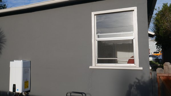 Block Frame Window Installation - Here's a look at the installation of a block Frame replacement window