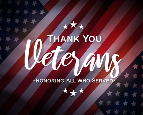 Veteran Discounts Available - Military veterans with ID receive discounts. Inquire for details. Veteran Discounts Available - Military veterans with ID receive discounts. Inquire for details.