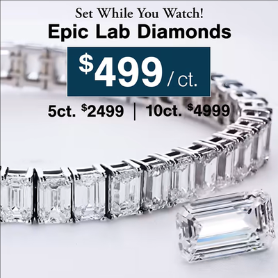 Big Lab Diamonds - Lab Grown Loose Diamonds on sale at the Jewelry Exchange for just $499 per carat! Big Lab Diamonds - Lab Grown Loose Diamonds on sale at the Jewelry Exchange for just $499 per carat!