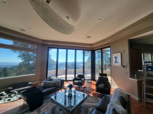 INEX Folding Door Systems - This customer wanted an unbeatable view from his luxury home in the mountains. We helped them out with our Private Label, INEX Folding Door Systems. Our expert team explained each step of the process to our customer along the way, providing them with more confidence to enjoy their new doors all year round! INEX Folding Door Systems - This customer wanted an unbeatable view from his luxury home in the mountains. We helped them out with our Private Label, INEX Folding Door Systems. Our expert team explained each step of the process to our customer along the way, providing them with more confidence to enjoy their new doors all year round!