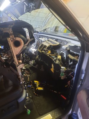 Replaced evaporator core - Customer brought vehicle in for AC leak Replaced evaporator core - Customer brought vehicle in for AC leak