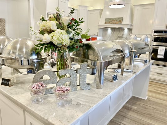 Catering options - Various offerings Catering options - Various offerings