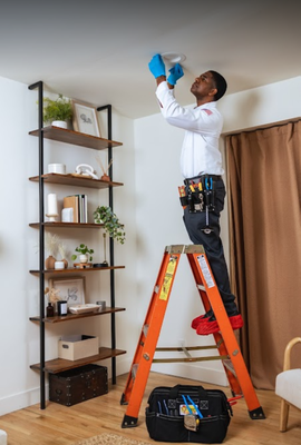 Electrical Services - Quality electrical work is about more than keeping the lights on; it’s also about safety. At Mister Sparky®, we understand how much is at stake when residents of Birmingham need electrical services.

We’re punctual and can finish many electrical repairs and installations in one visit thanks to our well-stocked trucks. Be sure to check out our special offers to see how you can save on your next service!