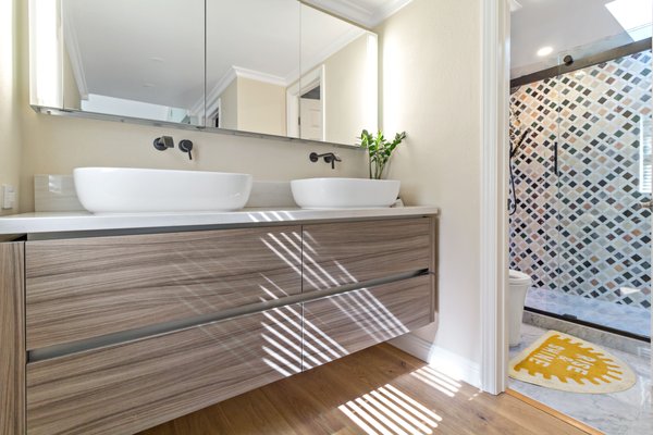Charming Bathroom - Bathroom Renovation Redwood City, CA. 
Design & construction by Century Bay Builders. For more visit https://centurybaybuildersca.com