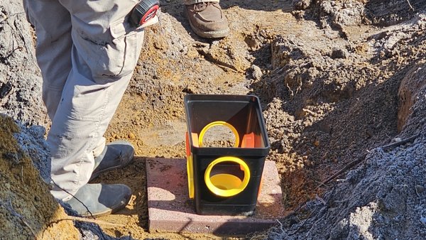 septic install - This was a complete new install.