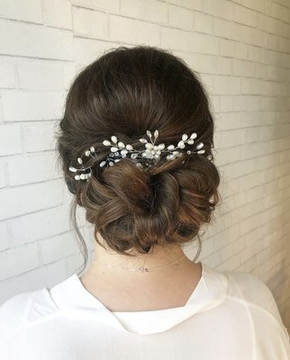 Bridal Updos - From the bride’s tresses to the flower girl’s curls, we’ll make that special day one for the photo books. Bridal Updos - From the bride’s tresses to the flower girl’s curls, we’ll make that special day one for the photo books.