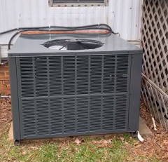 IAir conditioner installation - cliente solicita cambio de todo el equipo de aire acondicionado de la casa, se cambiaron las cañerías, el termostato y el ventilador, trabajando rápido o pagando cifras muy altas no garantizan un excelente trabajo. Dios siempre está en todo y tiene control sobre todo lo que haces.