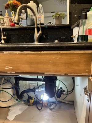 Garbage Disposal - Disposals are the least of our worries but the most important when you need your drains clear. 
To prevent another call to your local plumber, install a new disposal. They last about 5 years and when you hear noises or notice leaks, it’s time to call .