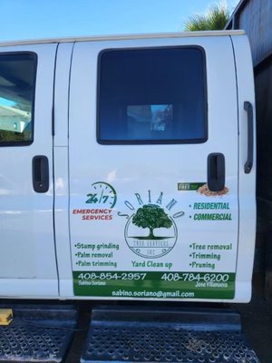 Soriano tree services - Our Services :
-Tree Trimming : Enhance the health and appearance of your trees with our precise trimming .
-Tree Removal: Safety and efficiently remove hazardous or wanted trees from property. Our skilled team handles even the most challenging removals with care and expertise .
-Stump Grinding and removal: Eliminate unsightly stumps from your landscape with our professional grinding and removal services , making your yard safe and aesthetically pleasing .
Why Choose Us :
- Experienced Team: Our certified arborist and skilled technicians bring years of experience to every job , ensuring top-quality services and results.
-Competitive Pricing: Get exceptional value with our affordable rates and comprehensive services .
- Customer Satisfaction: We pride ourselves on delivering excellent customer services and ensuring your complete satisfaction with every project .
Contact Us:
Ready to enhance the beauty and safety of your property ? Call us today at (408) 303-7800 Soriano tree services - Our Services :
-Tree Trimming : Enhance the health and appearance of your trees with our precise trimming .
-Tree Removal: Safety and efficiently remove hazardous or wanted trees from property. Our skilled team handles even the most challenging removals with care and expertise .
-Stump Grinding and removal: Eliminate unsightly stumps from your landscape with our professional grinding and removal services , making your yard safe and aesthetically pleasing .
Why Choose Us :
- Experienced Team: Our certified arborist and skilled technicians bring years of experience to every job , ensuring top-quality services and results.
-Competitive Pricing: Get exceptional value with our affordable rates and comprehensive services .
- Customer Satisfaction: We pride ourselves on delivering excellent customer services and ensuring your complete satisfaction with every project .
Contact Us:
Ready to enhance the beauty and safety of your property ? Call us today at (408) 303-7800