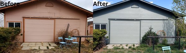 Fresh Coat, Fresh Start for a Colorado Barn - We recently gave an old barn a full exterior makeover. The original paint was a faded pink that had seen better days. We transformed it with Evergreen Fog, a modern, earthy green-gray that blends beautifully with the landscape. The new look gave the barn a fresh, timeless feel—clean, strong, and ready for the next chapter. Call; 970-833-0975 Fresh Coat, Fresh Start for a Colorado Barn - We recently gave an old barn a full exterior makeover. The original paint was a faded pink that had seen better days. We transformed it with Evergreen Fog, a modern, earthy green-gray that blends beautifully with the landscape. The new look gave the barn a fresh, timeless feel—clean, strong, and ready for the next chapter. Call; 970-833-0975
