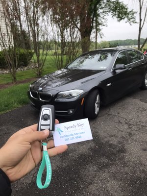 2011 BMW 528i Car key replacement - Job was done on site. Customer was needed a replacement key for his BMW. So we came over and programmed a new key to the system. 2011 BMW 528i Car key replacement - Job was done on site. Customer was needed a replacement key for his BMW. So we came over and programmed a new key to the system.