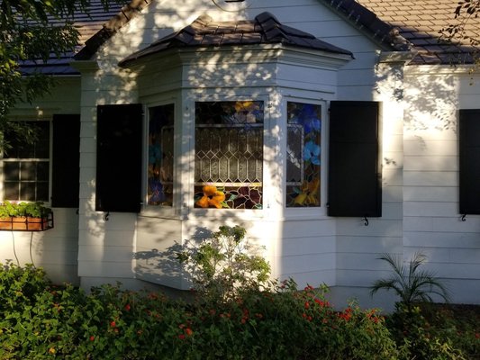 Exterior shutter - A collection of custom exterior shutter installations, each built to fit the home’s style and add a clean, finished look with extra curb appeal.