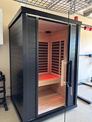 Sauna Installation Encinitas, California - This sauna was assembled by our crew and also installed. Sauna Installation Encinitas, California - This sauna was assembled by our crew and also installed.