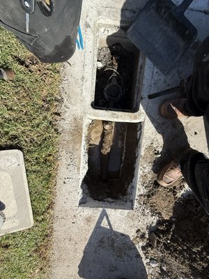 Main Water Line Replacement - Water Main Replacement
Replacement of existing corroded galvanized water main line with a new copper water main line.