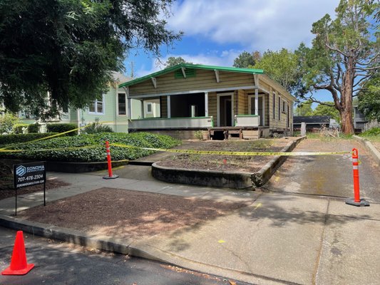 House Demo Napa - 1500 Sq. ft. home demo, concrete foundation removed, grated property House Demo Napa - 1500 Sq. ft. home demo, concrete foundation removed, grated property