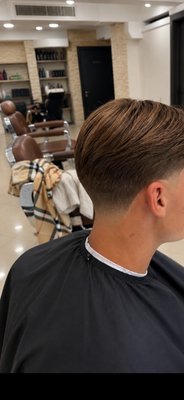Lower tapered fade for the summer - From a long hair to short cut with a low taper a fresh look for a summer Lower tapered fade for the summer - From a long hair to short cut with a low taper a fresh look for a summer