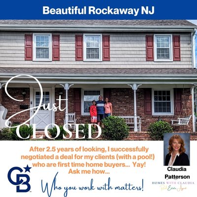 First Time Home Buyer Success! - Thrilled for these first time homebuyers! Yes, it is a competitive market for buyers, but creativity and excellent negotiation skills are key to winning the deal...remember --- who you work with matters :)
#firsttimehomebuyer #realestate #negotiationexpert #morriscountynj First Time Home Buyer Success! - Thrilled for these first time homebuyers! Yes, it is a competitive market for buyers, but creativity and excellent negotiation skills are key to winning the deal...remember --- who you work with matters :)
#firsttimehomebuyer #realestate #negotiationexpert #morriscountynj