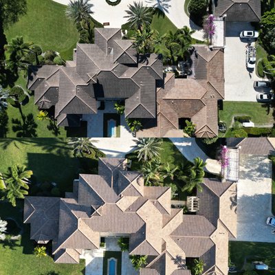West Delray Roof Wash - Roof soft wash before and after West Delray Roof Wash - Roof soft wash before and after
