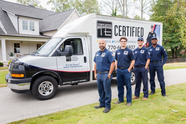 Meet the Team! - Our team is made up of skilled plumbers, electricians, and HVAC technicians who are dedicated to serving our community!