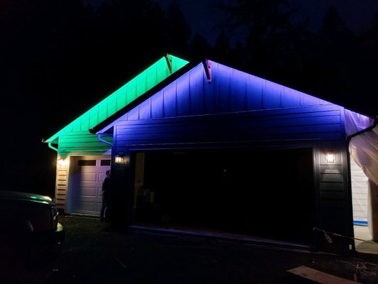 lighting upgrade - this was a lighting design and upgrade we specialize in custom designs