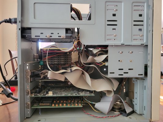 Repairing a Computer from 1991 - This computer was built in 1991 and runs a large CNC (Computer Numerical Control) machine for creating complex and precise metalwork within 1/10000th of an inch. This system has been running for over 30 years, with replacement costs at over $200,000 along with yearly subscriptions for new software and new CNC machines. The computer stopped working and would no longer power on, bringing the business to a halt.
The owner took it to multiple repair shops and was told that repair wasn't possible, often without even looking at the system. Eventually, he found me and I was able to find the issue and resolve it in just a couple of hours! This saved the business at least $200,000 purely from the cost of having to replace the computer, software, AND the CNC machine.
Solving problems like this resulting in happy customers is exactly why I love what I do! Repairing a Computer from 1991 - This computer was built in 1991 and runs a large CNC (Computer Numerical Control) machine for creating complex and precise metalwork within 1/10000th of an inch. This system has been running for over 30 years, with replacement costs at over $200,000 along with yearly subscriptions for new software and new CNC machines. The computer stopped working and would no longer power on, bringing the business to a halt.
The owner took it to multiple repair shops and was told that repair wasn't possible, often without even looking at the system. Eventually, he found me and I was able to find the issue and resolve it in just a couple of hours! This saved the business at least $200,000 purely from the cost of having to replace the computer, software, AND the CNC machine.
Solving problems like this resulting in happy customers is exactly why I love what I do!