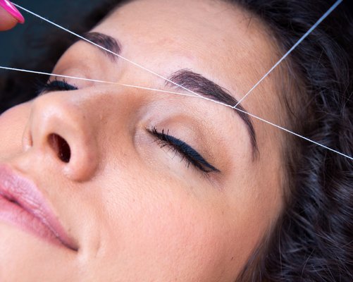 Threading Services - With over 15 years of experience in the beauty industry, Hollywood Threading & Spa is a the place to go when it comes to threading services. From eyebrows to full face, our experts will ensure that your face and neck will be free of hair. Threading Services - With over 15 years of experience in the beauty industry, Hollywood Threading & Spa is a the place to go when it comes to threading services. From eyebrows to full face, our experts will ensure that your face and neck will be free of hair.