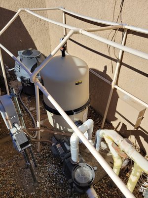 New Filter Installation - Install from a System 3 to a Pentair Cartridge filter