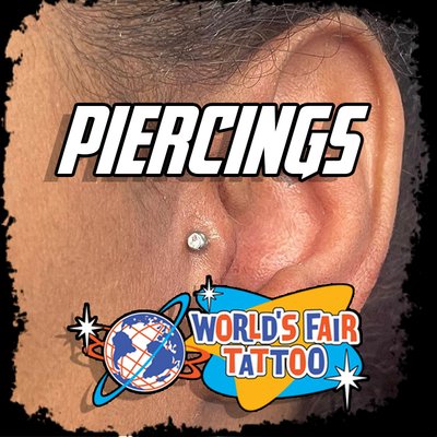 Piercings - Book an appointment with the best tattoo shop near me at a reasonable price and fast turn around time. CALL NOW