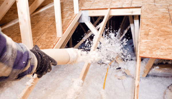 Blown In Insulation - Blown insulation, also known as loose-fill insulation, is a popular choice for improving a home's energy efficiency and comfort. It involves blowing loose insulation materials, such as fiberglass, cellulose, or mineral wool, into cavities like attics, walls, and crawl spaces using specialized equipment.
How it works
Blown insulation creates a seamless insulating barrier that fills in gaps, crevices, and hard-to-reach areas, unlike traditional batt insulation. This comprehensive coverage minimizes heat transfer and air leaks, helping maintain a consistent temperature indoors and reducing energy bills. Blown In Insulation - Blown insulation, also known as loose-fill insulation, is a popular choice for improving a home's energy efficiency and comfort. It involves blowing loose insulation materials, such as fiberglass, cellulose, or mineral wool, into cavities like attics, walls, and crawl spaces using specialized equipment.
How it works
Blown insulation creates a seamless insulating barrier that fills in gaps, crevices, and hard-to-reach areas, unlike traditional batt insulation. This comprehensive coverage minimizes heat transfer and air leaks, helping maintain a consistent temperature indoors and reducing energy bills.