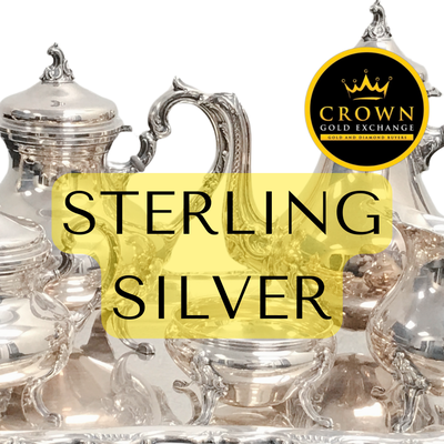 Sterling Silver - Sell your sterling silver so you can buy what you really want. We make it convenient and easy to get a great payout for your sterling silverware, holloware, and flatware. Sterling Silver - Sell your sterling silver so you can buy what you really want. We make it convenient and easy to get a great payout for your sterling silverware, holloware, and flatware.