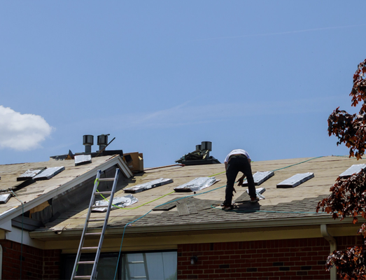 INSTALLATION OF YOUR ROOF - Our residential roofing contractors are committed to providing exceptional workmanship every time. When you hire us for a roofing installation, we'll:

Conduct our initial consultation and assess your needs:

If we're replacing your old roof, we'll remove it and repair any underlying damage to the roof decking or structure.

Install underlayment and flashing to protect against water damage.

Install your preferred roofing material: Install your preferred roofing materials: asphalt, metal, or cedar shake.

Inspect the final product and clean up the site.

Exceptional roofing services at reasonable and transparent prices.