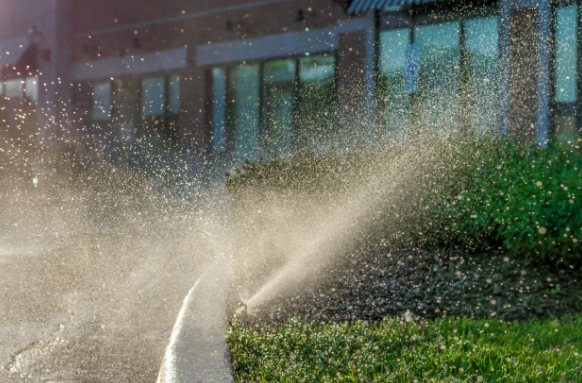 Commercial Irrigation Solutions - We provide a complete commercial irrigation system package including comprehensive planning and consultation, irrigation system design, irrigation system installation, service, and maintenance plans. Foremost, we will discuss your goals, assess your watering needs, and offer beneficial solutions to fit within your budget. An on-site evaluation is necessary upon the design of your irrigation system as we analyze many relevant factors, including water source and location, water quantity and quality, water pressure, flow rates, property measurements, elevations, soil type and texture, diverse plant materials, plant size and location, root depth, microclimates, and weather conditions. Our design process will select the correct components, minimizing water in the most efficient manner possible, relating to smart systems, check valves, rain sensors, soil sensors, and drip irrigation, while providing the proper amount of moisture needed to support your landscapes deep root system. In addition, our irrigation designs allow for expansion should you remodel or upgrade your landscape. Commercial Irrigation Solutions - We provide a complete commercial irrigation system package including comprehensive planning and consultation, irrigation system design, irrigation system installation, service, and maintenance plans. Foremost, we will discuss your goals, assess your watering needs, and offer beneficial solutions to fit within your budget. An on-site evaluation is necessary upon the design of your irrigation system as we analyze many relevant factors, including water source and location, water quantity and quality, water pressure, flow rates, property measurements, elevations, soil type and texture, diverse plant materials, plant size and location, root depth, microclimates, and weather conditions. Our design process will select the correct components, minimizing water in the most efficient manner possible, relating to smart systems, check valves, rain sensors, soil sensors, and drip irrigation, while providing the proper amount of moisture needed to support your landscapes deep root system. In addition, our irrigation designs allow for expansion should you remodel or upgrade your landscape.