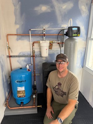 Water Softener Installations - Hard water is more than just a nuisance—it’s a constant tax on your home’s plumbing, appliances, and skin. At Matheson Heating, Air & Plumbing, we don’t believe in "one-size-fits-all" solutions. We provide custom-engineered water softening systems designed specifically for the unique mineral profile of Southeast Michigan’s water.
Our squadron brings 80 years of local expertise to every install, ensuring your home is protected by a system that’s built to last.
The Matheson Precision Install
We treat your water softener installation with the same "showroom" standards as our HVAC and plumbing work. Every install features:
Free Professional Water Analysis: We start every project with a comprehensive, on-site water test. We analyze your hardness levels and mineral content to calibrate your system with surgical precision—ensuring you aren't wasting salt or water on a generic setting.
Commercial-Grade Press Fittings: No messy soldering or unreliable DIY connections. We use professional press technology for a leak-proof, high-pressure seal that looks as clean as it performs.
Optimized Bypass Valves: We install high-quality bypass loops, giving you total control over your water supply and making future maintenance simple and stress-free.
Space-Efficient Layouts: Our squadron takes pride in organized, "squared-away" plumbing lines that preserve your floor space and keep your utility area looking professional.
The Benefits of a Matheson Softened Home
Appliance Longevity: Protect your water heater, dishwasher, and laundry machine from the scale buildup that causes premature failure.
Crystal Clear Fixtures: Say goodbye to the stubborn white spots on your dishes, shower glass, and chrome faucets.
Lower Utility & Soap Costs: Soft water allows soaps and detergents to lather more effectively, meaning you use up to 50% less product and your water heater runs more efficiently.
Healthier Skin & Hair: Experience the difference of water that rinses clean, leaving your hair softer and your skin more hydrated.
Stop guessing about your water quality. Trust the pros who have served our community since 1946. Call our squadron today to schedule your Free Water Analysis and take the first step toward a cleaner, more efficient home. Water Softener Installations - Hard water is more than just a nuisance—it’s a constant tax on your home’s plumbing, appliances, and skin. At Matheson Heating, Air & Plumbing, we don’t believe in "one-size-fits-all" solutions. We provide custom-engineered water softening systems designed specifically for the unique mineral profile of Southeast Michigan’s water.
Our squadron brings 80 years of local expertise to every install, ensuring your home is protected by a system that’s built to last.
The Matheson Precision Install
We treat your water softener installation with the same "showroom" standards as our HVAC and plumbing work. Every install features:
Free Professional Water Analysis: We start every project with a comprehensive, on-site water test. We analyze your hardness levels and mineral content to calibrate your system with surgical precision—ensuring you aren't wasting salt or water on a generic setting.
Commercial-Grade Press Fittings: No messy soldering or unreliable DIY connections. We use professional press technology for a leak-proof, high-pressure seal that looks as clean as it performs.
Optimized Bypass Valves: We install high-quality bypass loops, giving you total control over your water supply and making future maintenance simple and stress-free.
Space-Efficient Layouts: Our squadron takes pride in organized, "squared-away" plumbing lines that preserve your floor space and keep your utility area looking professional.
The Benefits of a Matheson Softened Home
Appliance Longevity: Protect your water heater, dishwasher, and laundry machine from the scale buildup that causes premature failure.
Crystal Clear Fixtures: Say goodbye to the stubborn white spots on your dishes, shower glass, and chrome faucets.
Lower Utility & Soap Costs: Soft water allows soaps and detergents to lather more effectively, meaning you use up to 50% less product and your water heater runs more efficiently.
Healthier Skin & Hair: Experience the difference of water that rinses clean, leaving your hair softer and your skin more hydrated.
Stop guessing about your water quality. Trust the pros who have served our community since 1946. Call our squadron today to schedule your Free Water Analysis and take the first step toward a cleaner, more efficient home.