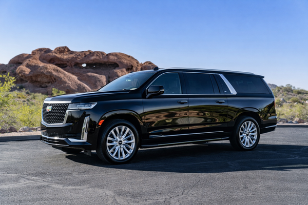 Cadillac Escalade Black Car Service - Phoenix Black Car offers premium Cadillac Escalade service for airport transfers, corporate travel, hourly charters, special events, resort transportation, and nights out.
The Cadillac Escalade is a top choice for clients who want a spacious, comfortable, and professional black car experience. It offers luxury SUV presentation, room for passengers and luggage, and the reliability of a properly scheduled chauffeured service.
Ideal for executives, families, VIP guests, airport arrivals, dinner reservations, weddings, and events where comfort, timing, and first impression matter. Cadillac Escalade Black Car Service - Phoenix Black Car offers premium Cadillac Escalade service for airport transfers, corporate travel, hourly charters, special events, resort transportation, and nights out.
The Cadillac Escalade is a top choice for clients who want a spacious, comfortable, and professional black car experience. It offers luxury SUV presentation, room for passengers and luggage, and the reliability of a properly scheduled chauffeured service.
Ideal for executives, families, VIP guests, airport arrivals, dinner reservations, weddings, and events where comfort, timing, and first impression matter.