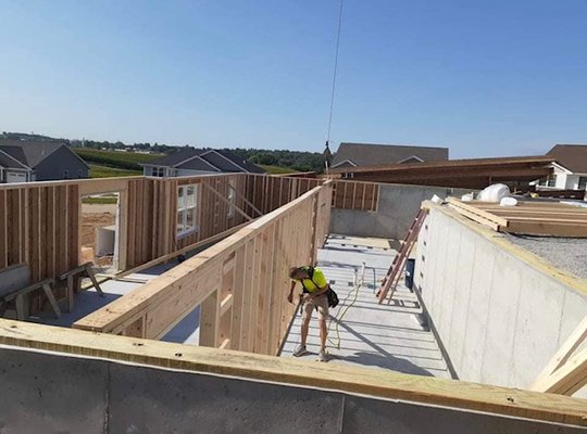 New Home Construction - Great examples of new home construction homes and solid foundations built by our wonderful team here at Erdman construction.