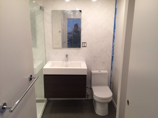 Bathroom remodel - Check out the incredible transformation of a tired bathroom into a stunning and modern aesthetic - both inside and out! With brand new plumbing, tile flooring and electrical systems, our Walnut Creek client couldn't be happier with the results. Bathroom remodel - Check out the incredible transformation of a tired bathroom into a stunning and modern aesthetic - both inside and out! With brand new plumbing, tile flooring and electrical systems, our Walnut Creek client couldn't be happier with the results.