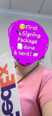 Loan Signing Agent - Just Sealed My First Loan Signing with Aloha! Ready to Bring the Fun and Ease to Your Next Signing Adventure!
Guaranteed Aloha Speed: Documents Sent Out on Time, Every Time!