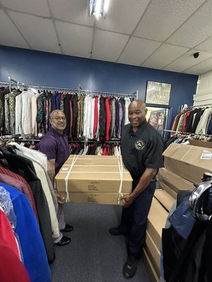 Golden Freight’s Precision Logistics for Mayo Suit City - Golden Freight partnered with a leading suit retailer in Sumter, SC, to provide seamless delivery and inventory transport services. From high-end suits to accessories, our team ensured secure, on-time freight handling that supported the store’s restocking schedule and seasonal inventory needs. With attention to detail and professional logistics coordination, we helped the shop maintain peak customer satisfaction—one sharp look at a time. Golden Freight: delivering style with precision.