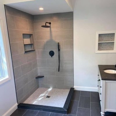 Showers - Take a look at these newly remodeled showers! Call to schedule for yours today!