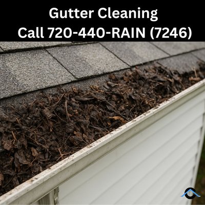 Gutter & Drain Cleaning - CALL (720) 440-RAIN (7246) - At Hometown Gutter, we understand that gutter & drain cleaning isn’t just a seasonal chore—it’s a critical step in protecting your home from costly water damage. Our approach to gutter cleaning goes beyond “scoop and go” services, delivering a higher standard of care, safety, and reliability than our competitors. Here’s why homeowners across Colorado trust us with this essential home maintenance:
Comprehensive Cleaning Process, Not Just Debris Removal -
We don’t simply clear out leaves and call it a day. Our process includes cleaning downspouts, inspecting for leaks or damage, and ensuring full water flow—preventing clogs, backups, and foundation issues before they start.
Trained, Safety-Focused Professionals -
Our team is trained to work safely on roofs and ladders, using proper harnessing and OSHA-compliant techniques. This means you never have to risk your own safety or rely on untrained labor that could damage your property.
Damage Prevention Through Expert Inspections -
Every cleaning includes a visual inspection of your gutters, downspouts, fascia, and soffits. If we spot early signs of wear, separation, or sagging, we can recommend timely repairs—saving you from expensive water damage down the road.
Equipped for Colorado’s Toughest Jobs-
Whether it’s clearing compacted ice, stubborn roof grit, or debris from multiple stories up, we use the right tools and techniques to handle Colorado’s unique gutter challenges efficiently and effectively.
Reliable Scheduling and Transparent Pricing -
We do our utmost to arrive on time, keep communication clear, and provide straightforward, written pricing before the job starts. No hidden fees, no surprise add-ons—just honest, dependable service from a locally owned company you can trust.
Call us today at (720) 440-RAIN (7246) for gutter and drain cleaning. Gutter & Drain Cleaning - CALL (720) 440-RAIN (7246) - At Hometown Gutter, we understand that gutter & drain cleaning isn’t just a seasonal chore—it’s a critical step in protecting your home from costly water damage. Our approach to gutter cleaning goes beyond “scoop and go” services, delivering a higher standard of care, safety, and reliability than our competitors. Here’s why homeowners across Colorado trust us with this essential home maintenance:
Comprehensive Cleaning Process, Not Just Debris Removal -
We don’t simply clear out leaves and call it a day. Our process includes cleaning downspouts, inspecting for leaks or damage, and ensuring full water flow—preventing clogs, backups, and foundation issues before they start.
Trained, Safety-Focused Professionals -
Our team is trained to work safely on roofs and ladders, using proper harnessing and OSHA-compliant techniques. This means you never have to risk your own safety or rely on untrained labor that could damage your property.
Damage Prevention Through Expert Inspections -
Every cleaning includes a visual inspection of your gutters, downspouts, fascia, and soffits. If we spot early signs of wear, separation, or sagging, we can recommend timely repairs—saving you from expensive water damage down the road.
Equipped for Colorado’s Toughest Jobs-
Whether it’s clearing compacted ice, stubborn roof grit, or debris from multiple stories up, we use the right tools and techniques to handle Colorado’s unique gutter challenges efficiently and effectively.
Reliable Scheduling and Transparent Pricing -
We do our utmost to arrive on time, keep communication clear, and provide straightforward, written pricing before the job starts. No hidden fees, no surprise add-ons—just honest, dependable service from a locally owned company you can trust.
Call us today at (720) 440-RAIN (7246) for gutter and drain cleaning.