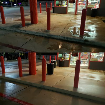 Auto Zone Maintenance - This is a quarterly maintenance I do for Autozone. They are of course high traffic with oil and vehicle liquids. Get them degreased and cleaned. if chemical alone doesn't work hot water will always get the job done especially for sticky residues and gum. Auto Zone Maintenance - This is a quarterly maintenance I do for Autozone. They are of course high traffic with oil and vehicle liquids. Get them degreased and cleaned. if chemical alone doesn't work hot water will always get the job done especially for sticky residues and gum.