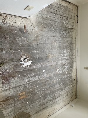 100 yr old Dough Fir sand & finish this floor has a story to tell. - This is a sand and finish in an old home in Dunsmuir Ca.