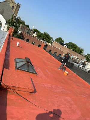 Flat roof finished with GACO liquid S4200 - Another flat roof finished by our team
With Gaco liquid S4200 Flat roof finished with GACO liquid S4200 - Another flat roof finished by our team
With Gaco liquid S4200