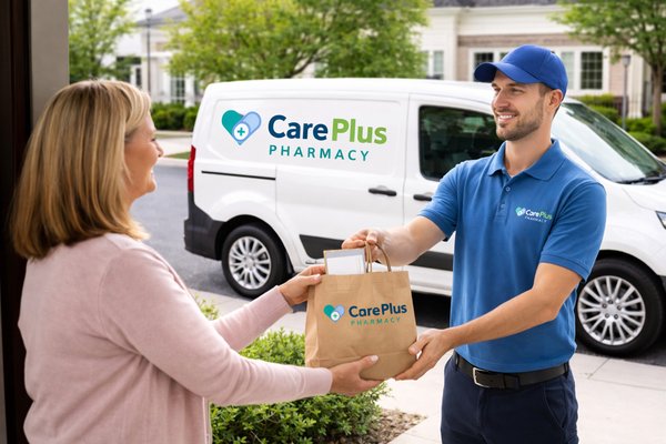 Complimentary delivery available for patients with multiple prescriptions. - From our pharmacy to your home, our delivery service ensures your medications arrive safely, discreetly, and on schedule. Complimentary delivery available for patients with multiple prescriptions. - From our pharmacy to your home, our delivery service ensures your medications arrive safely, discreetly, and on schedule.
