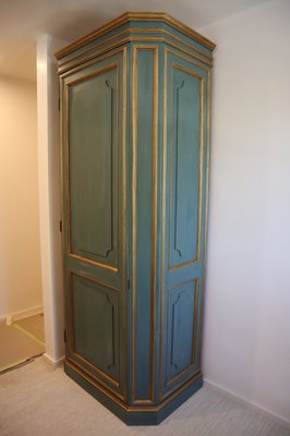 Narnia Closet in Aspen Colorados - This cabinet was built for a customer in Aspen Colorado. When you open the door, you walk into a big walk-in closet behind it. The design is based on Gustavian designs. The style was established in the 1780s and is named after King Gustav III of Sweden. Narnia Closet in Aspen Colorados - This cabinet was built for a customer in Aspen Colorado. When you open the door, you walk into a big walk-in closet behind it. The design is based on Gustavian designs. The style was established in the 1780s and is named after King Gustav III of Sweden.